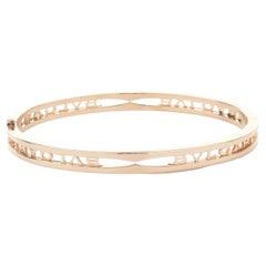 Bulgari 18 Karat Rose Gold B.Zero 1 Bracelet