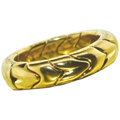 Bulgari 18 Karat Yellow Gold Band Ring