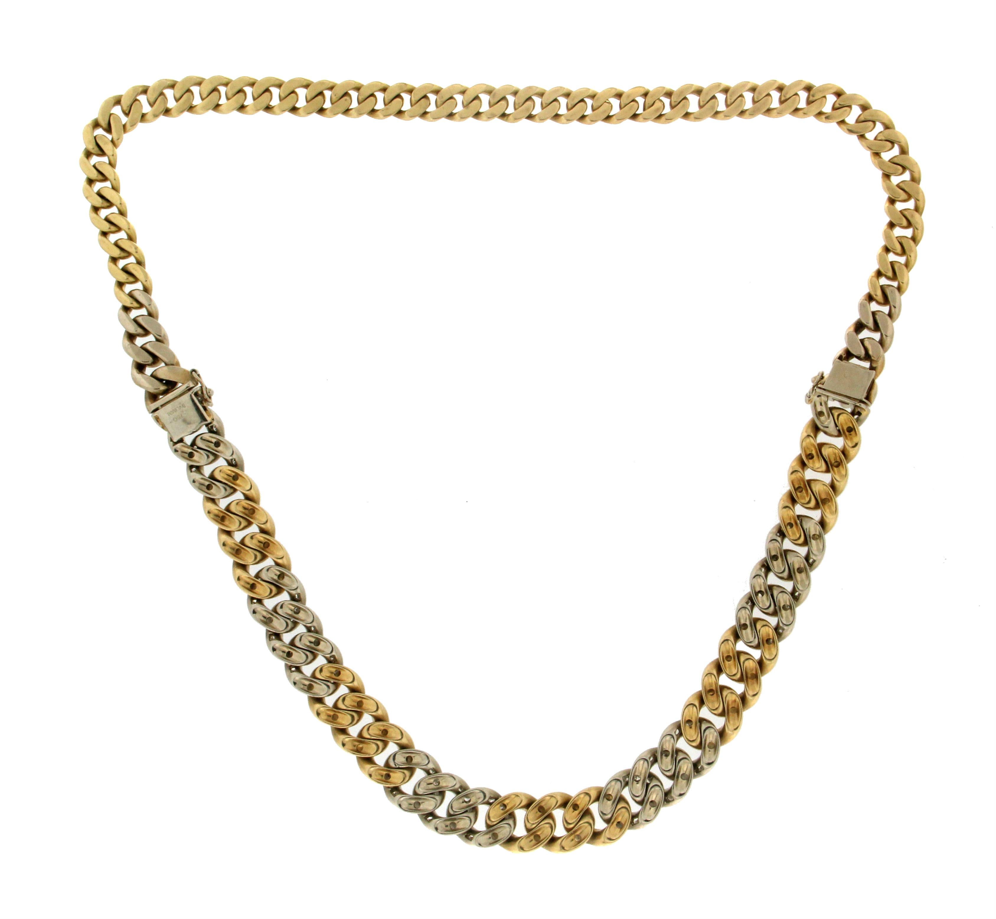 Bulgari 18 Karat Yellow Gold Diamonds Choker Necklace 4