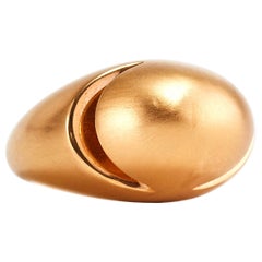 Bulgari 18 Karat Yellow Gold Dome Ring