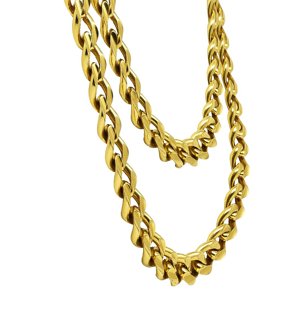 bvlgari gold chain necklace