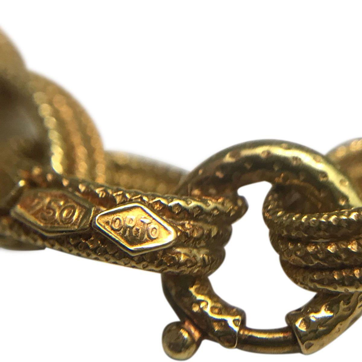 Bulgari 18 Karat Yellow Gold Long Chain Link Necklace 1