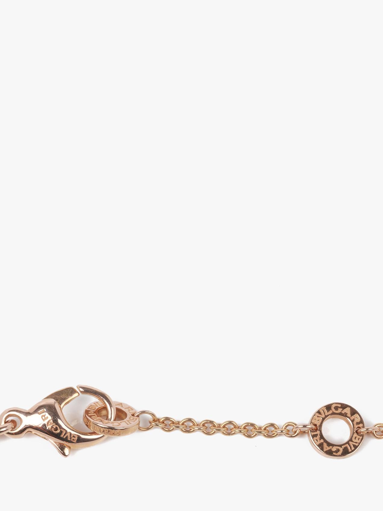 da uomo o donna Collana Bulgari in oro rosa 18ct B.zero1 in vendita