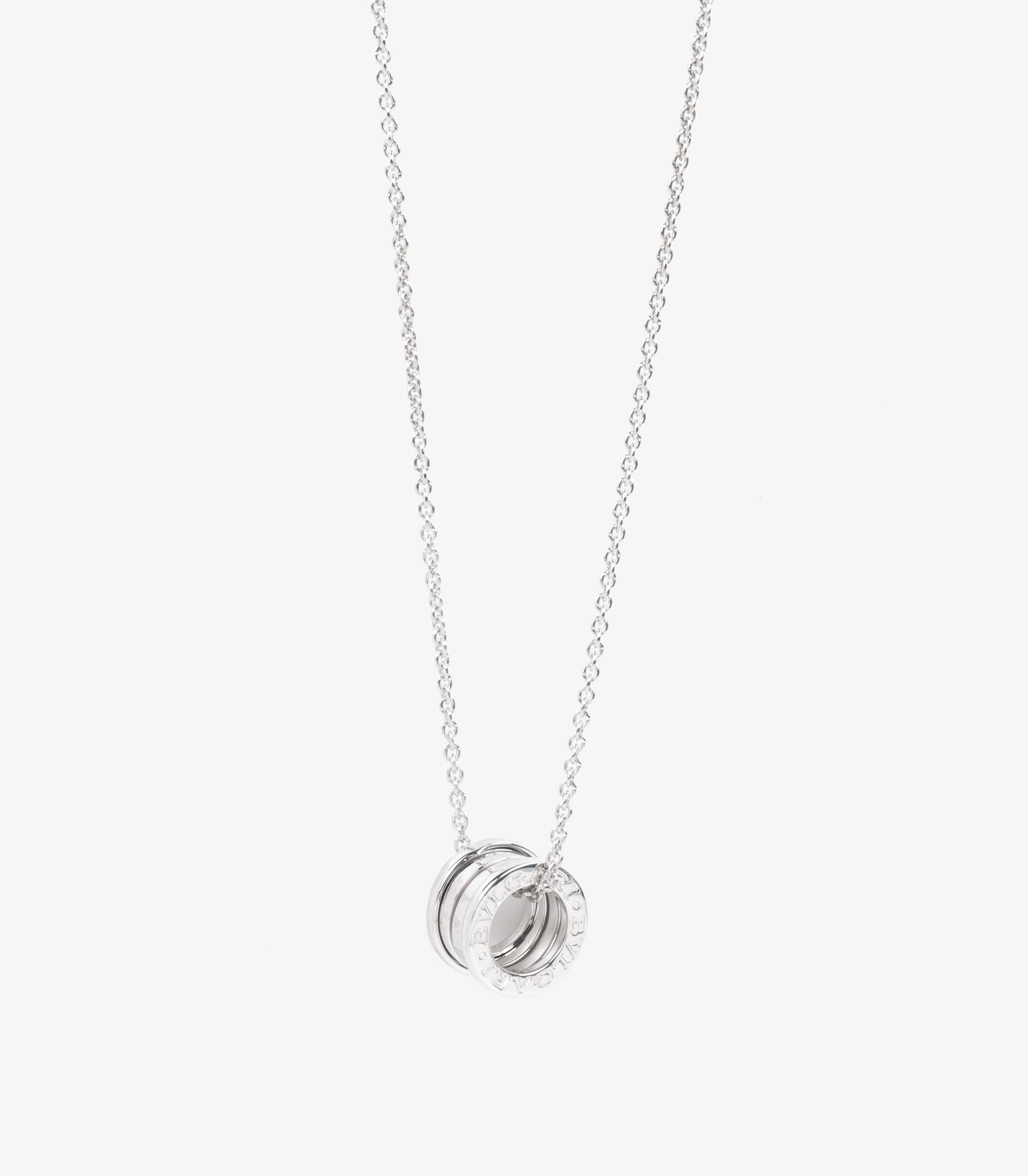 Bulgari Collier B.zero1 en or blanc 18 carats

Détails du produit
Xupes Ref : J1280
Marque : Bulgari
Modèle : Collier B.zero1
Type : Pendentif
PRIX DE VENTE CONSEILLÉ : 3 840
MATERIAL(S) : Or blanc 18ct

Spécifications
Poids total : 11.7 g
Longueur