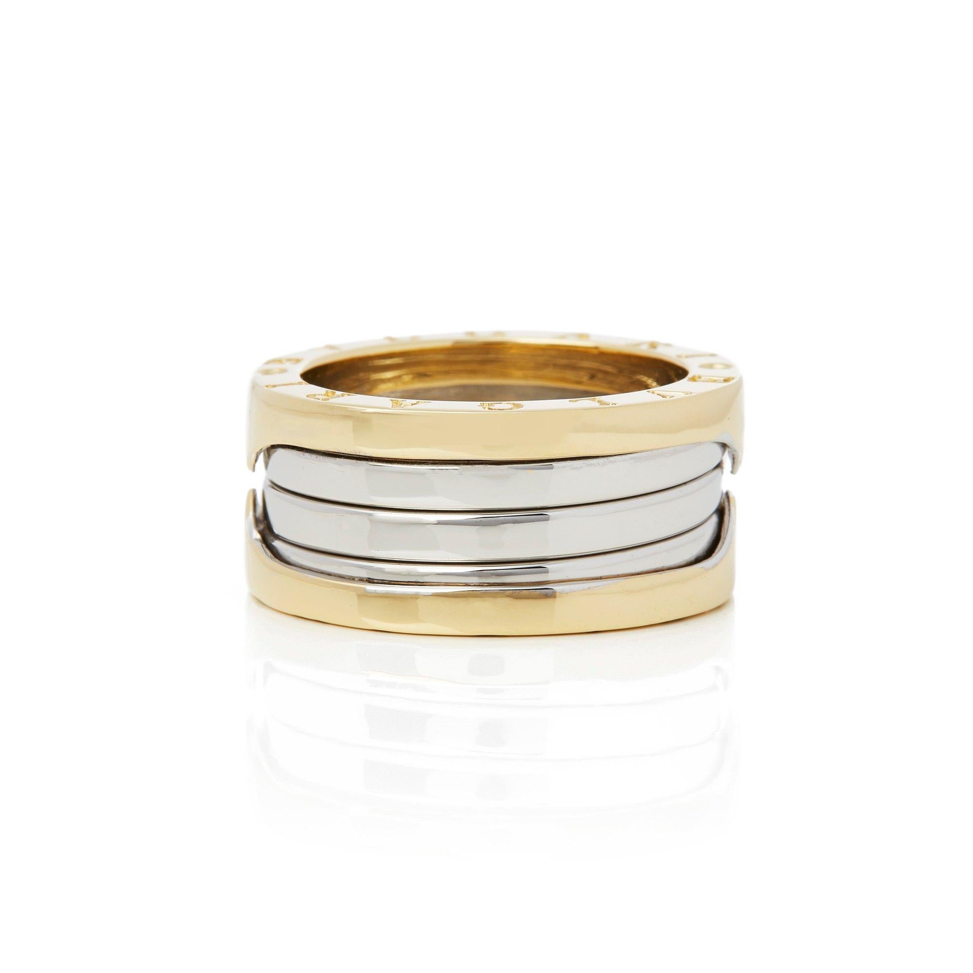 bvlgari ring two tone