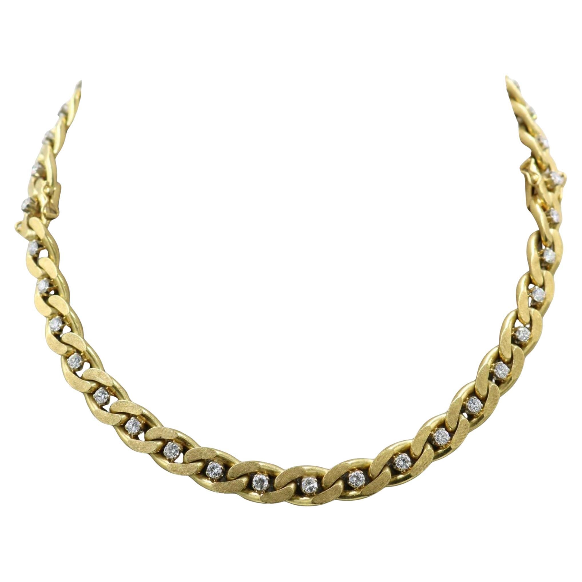 Bulgari 18K Diamond Necklace and Convertible Bracelets Yellow Gold ~4.0ctw im Angebot