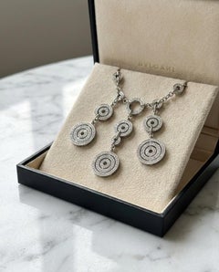 Bulgari 18K Gold 7 Carat Diamond Necklace