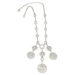 Bulgari 18K Gold 7 Karat Diamant-Halskette