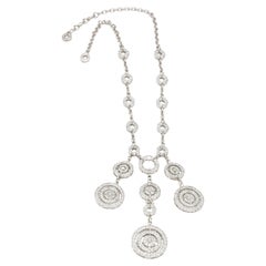 Bulgari 18K Gold 7 Carat Diamond Necklace