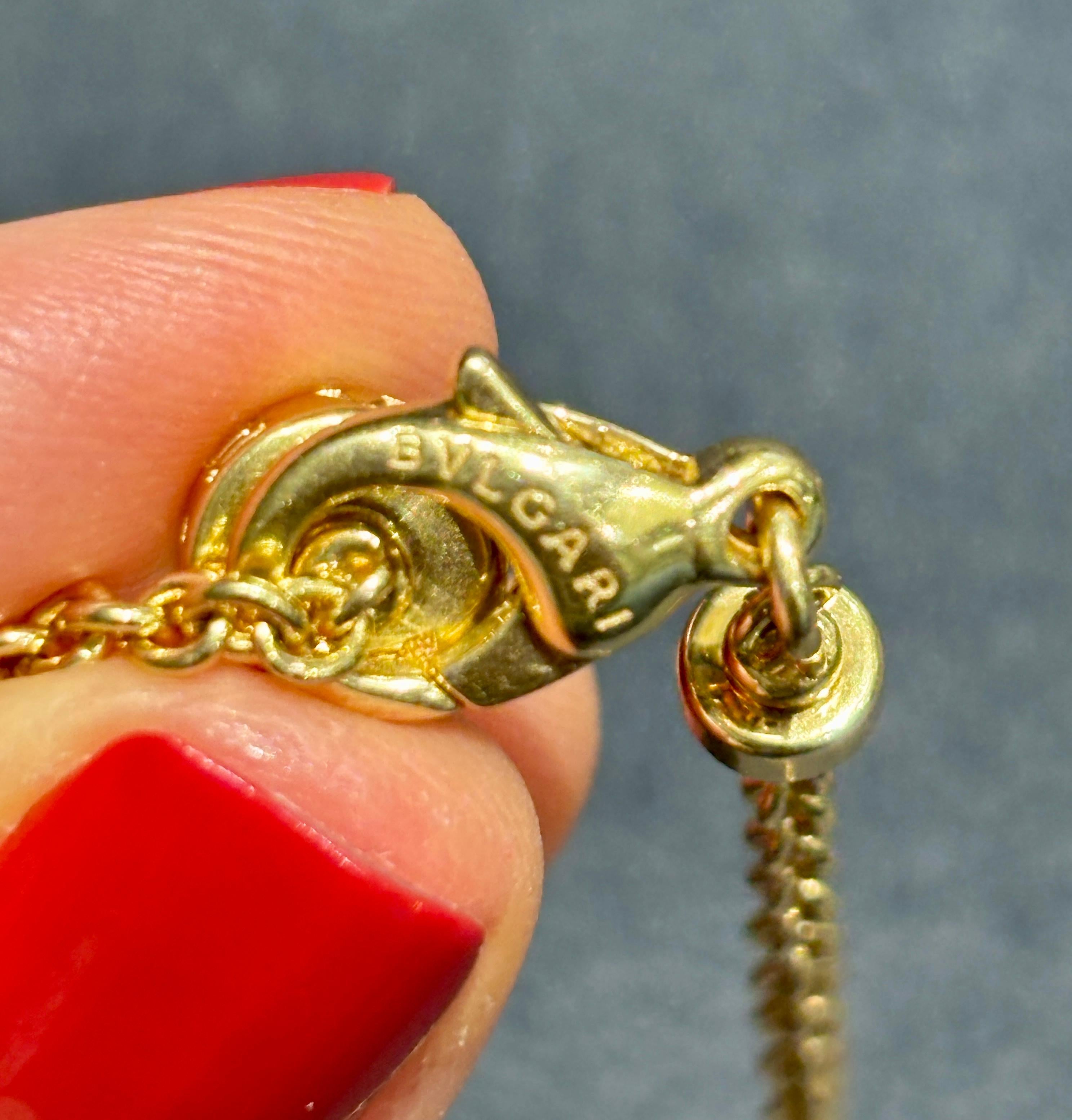 Collana Bulgari in oro 18k con ametista e citrino 1