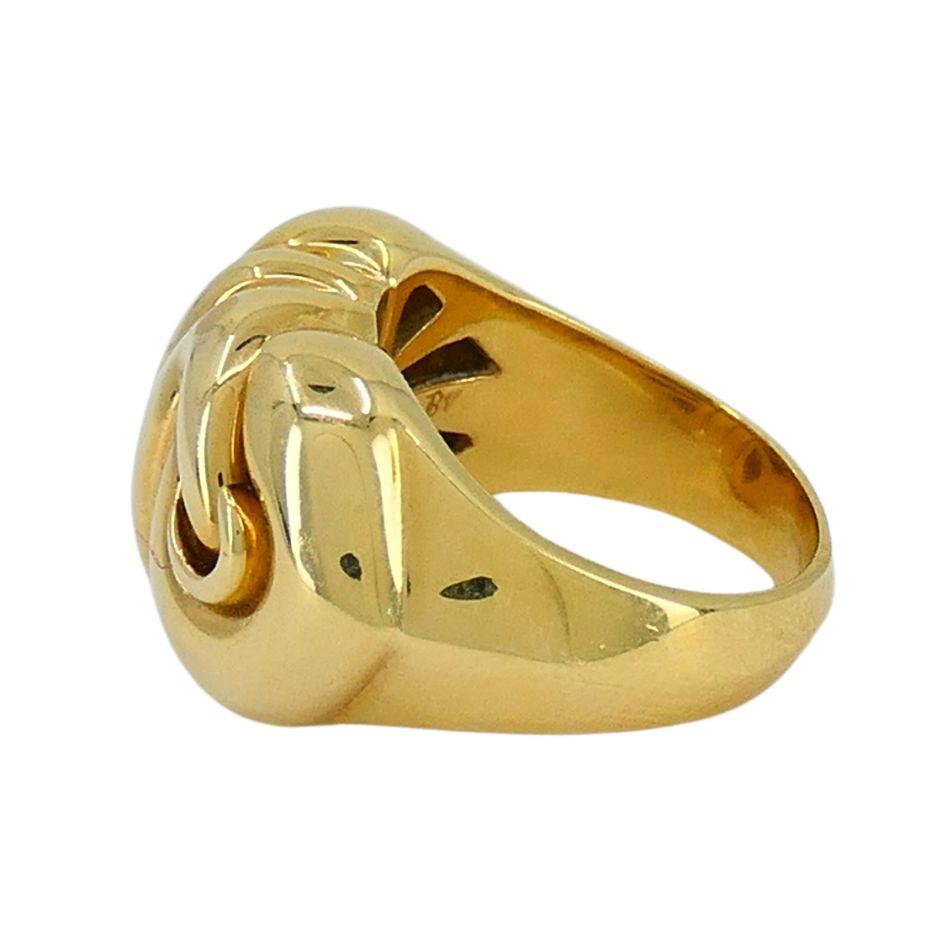 Bvlgari 18k Gold Doppio Cuore Ring 1