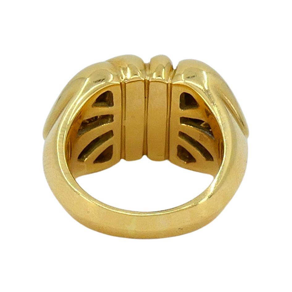 Bvlgari 18k Gold Doppio Cuore Ring 2