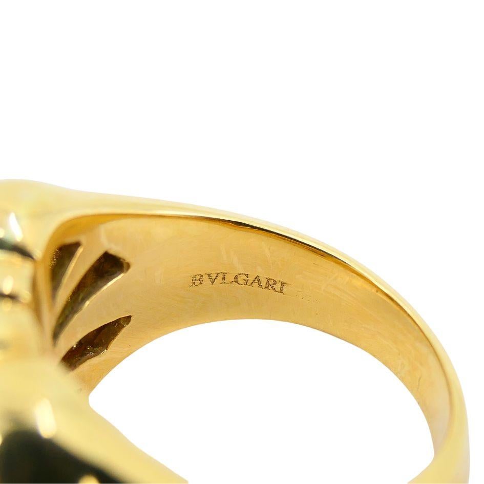 Bvlgari 18k Gold Doppio Cuore Ring 4