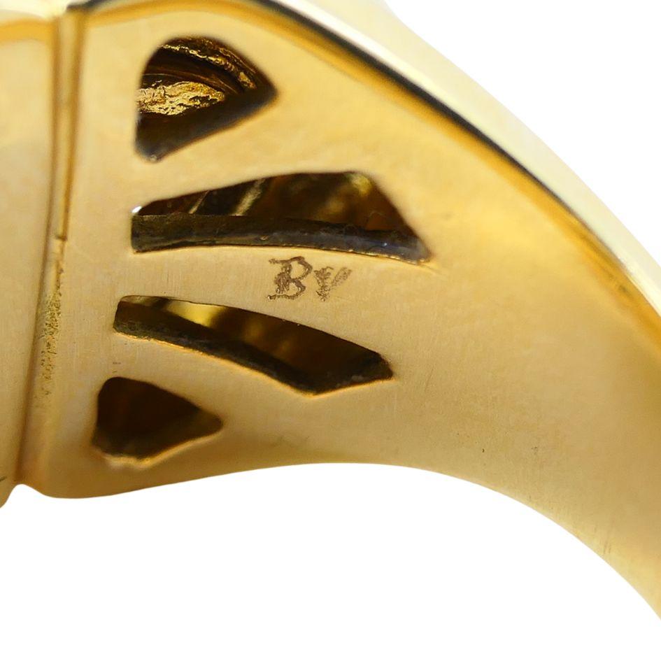 Bvlgari 18k Gold Doppio Cuore Ring 5