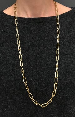 Bvlgari Bulgari 18k Gold Necklace Twisted Link
