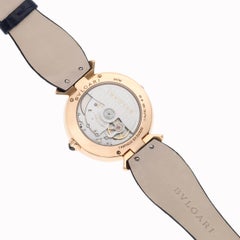 Reloj de pulsera «Divas' Dream» de BULGARI en oro rosa de 18 quilates, con diamantes y esmalte