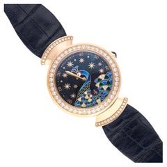 Reloj de pulsera «Divas' Dream» de BULGARI en oro rosa de 18 quilates, con diamantes y esmalte