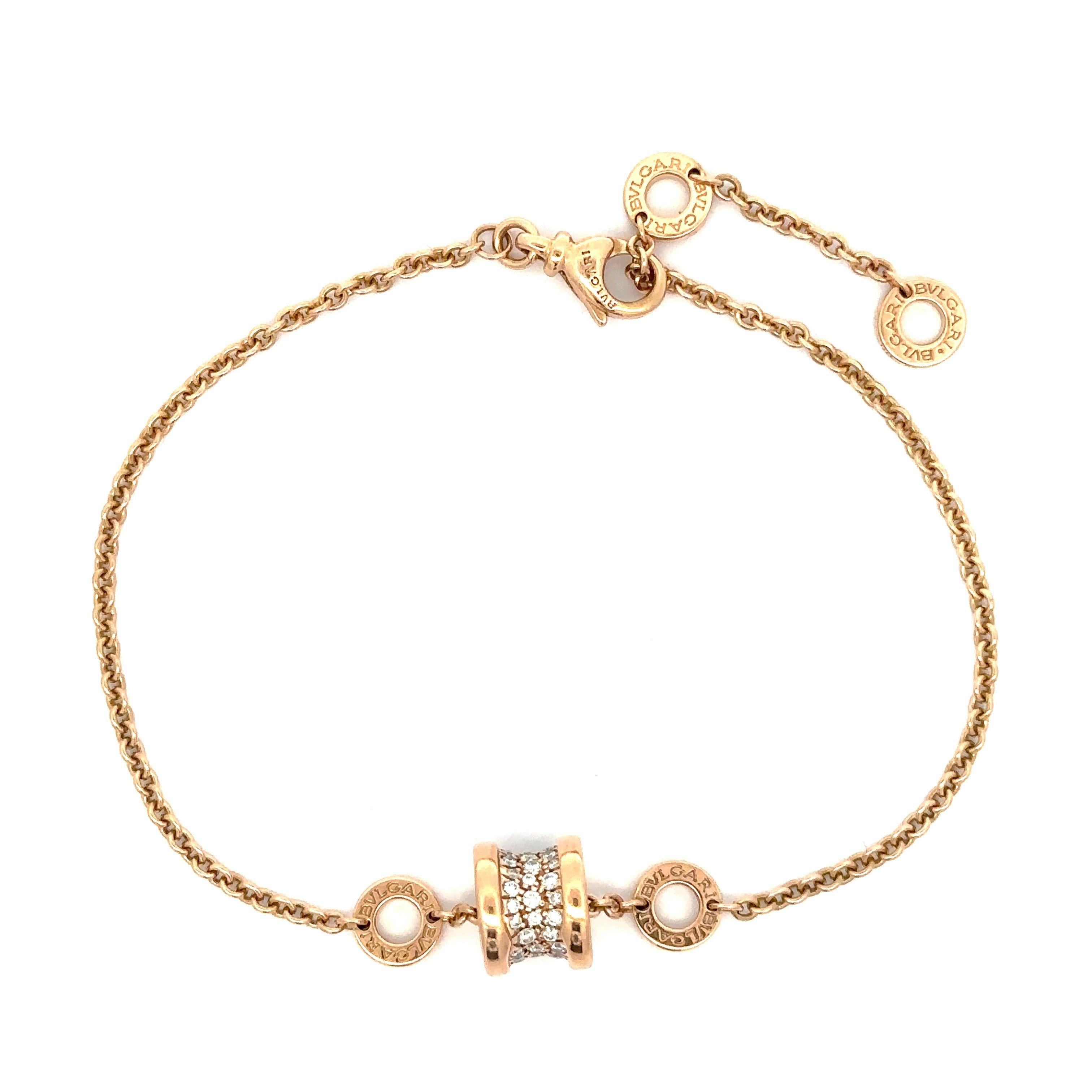 --Stone(s):--
Numerous Natural Genuine Diamonds - Round Brilliant Cut - Pave Set - White Color - Top Quality

Material: Solid 18k Rose Gold
Weight: 7.77 Grams
Length: Size M/L - Measures 8.25 Inches Next to a Ruler. Adjustable Will comfortably fit