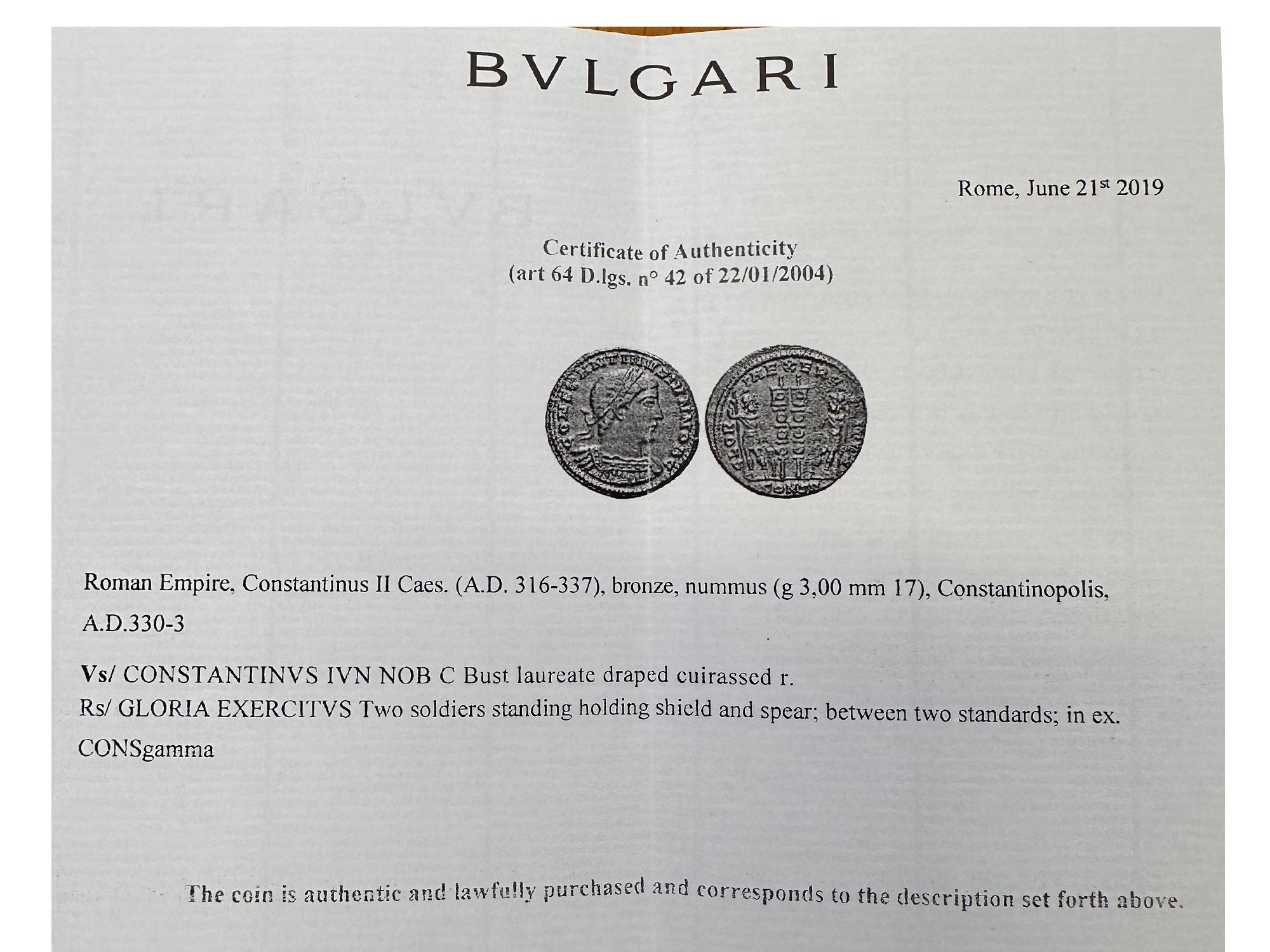 Bulgari 18k Rose Gold Monete Ring im Angebot 6