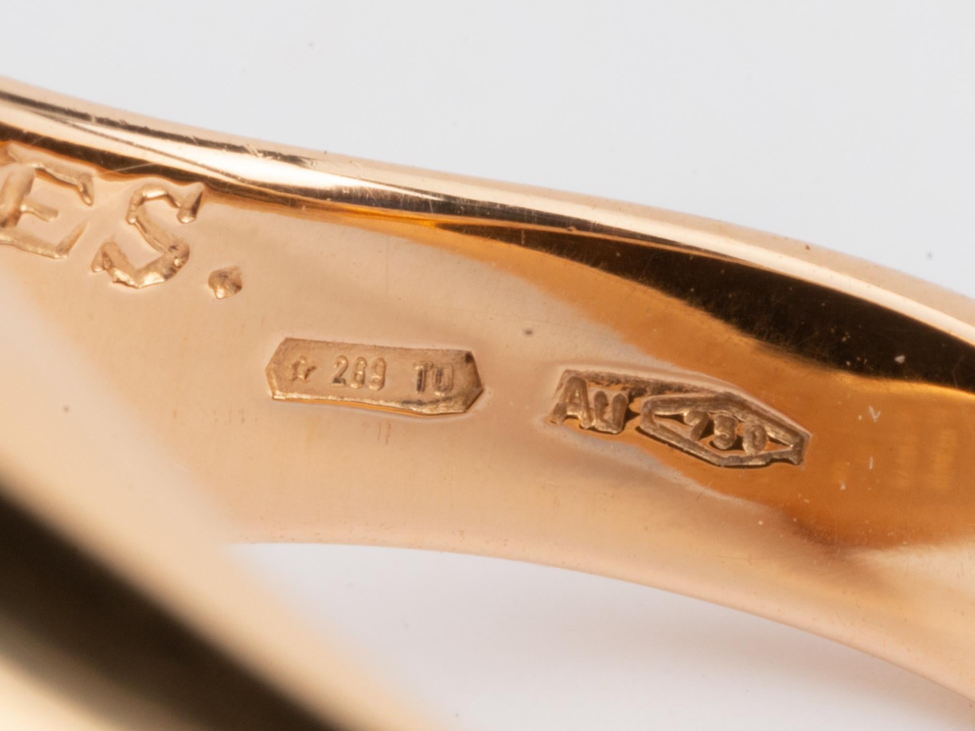 Bulgari 18k Rose Gold Monete Ring im Angebot 3
