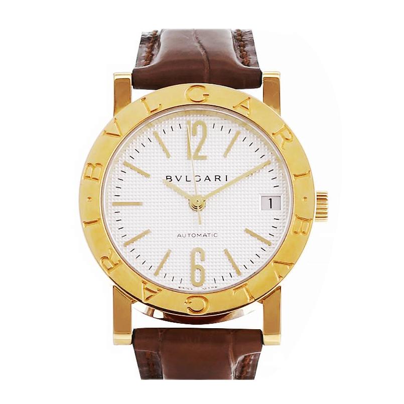 bvlgari gold watch