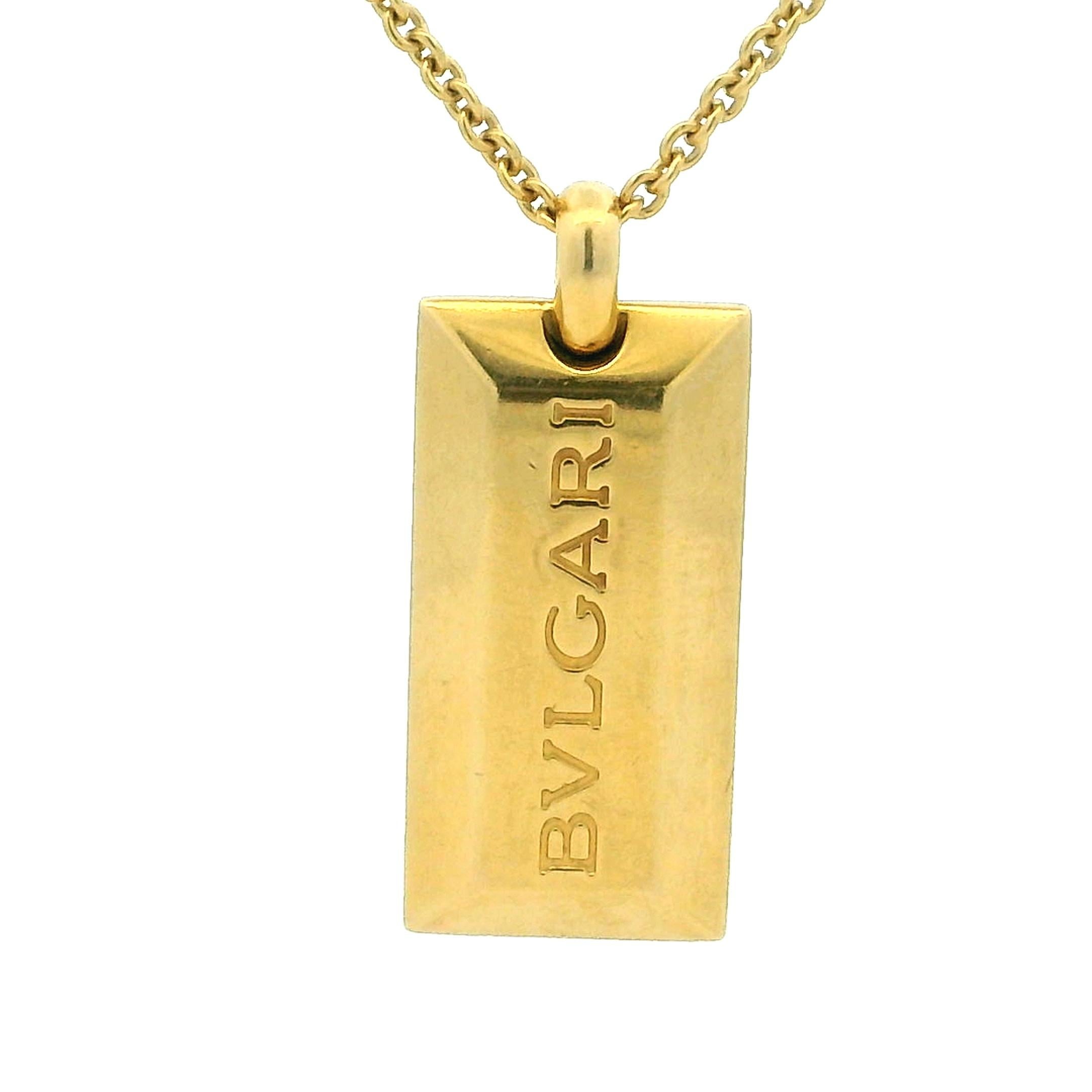 Bulgari Collana con ciondolo 