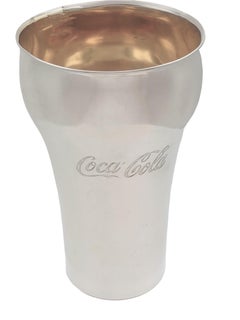 Bulgari 1980 Sterling Coca-Cola Italy Executives Presentation Cup
