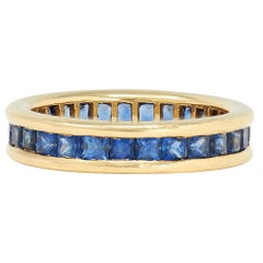 Bagues de mariage saphir
