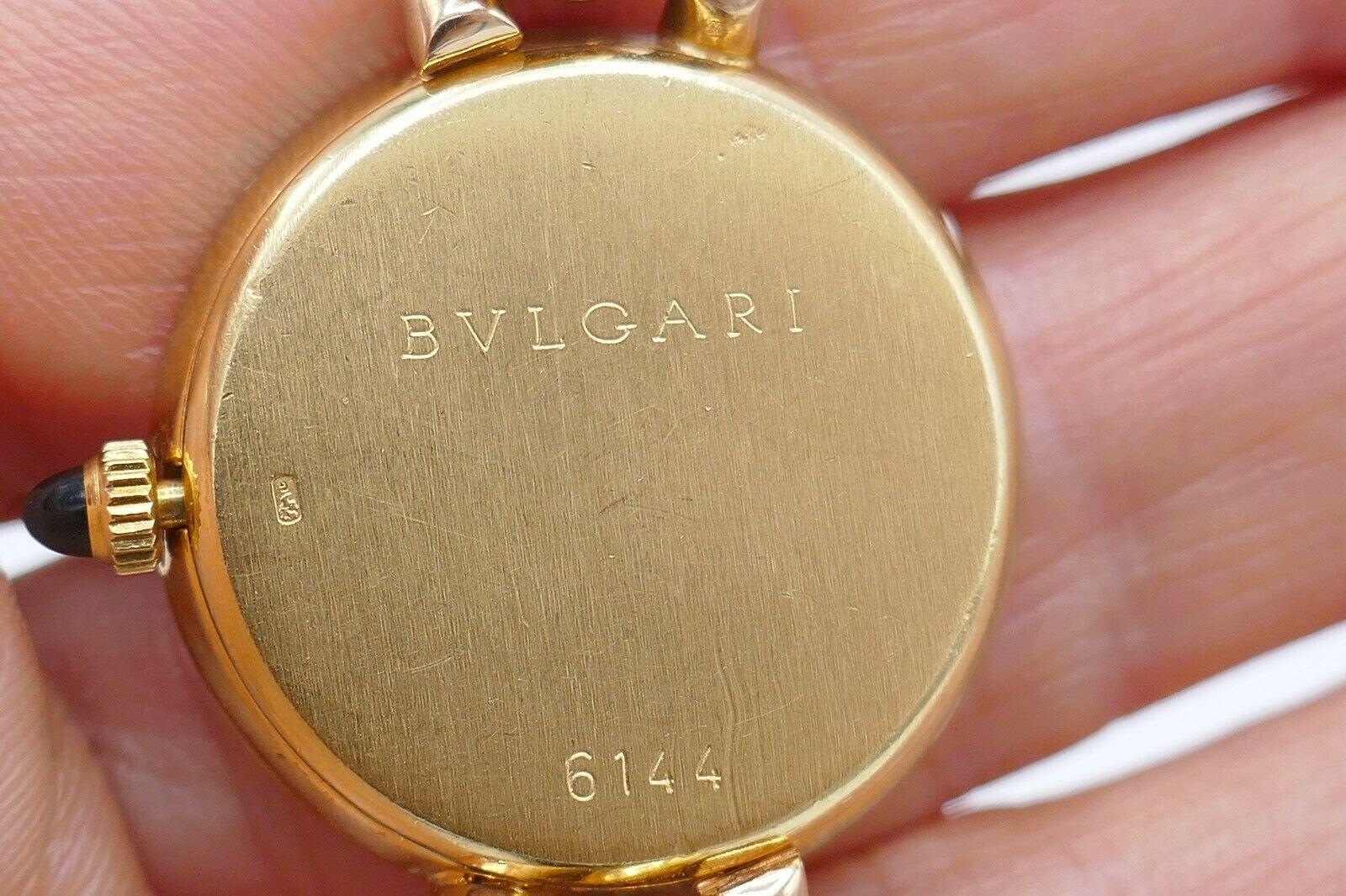 Bulgari 1980s Tri-Color Gold Piccola Catene Watch 2