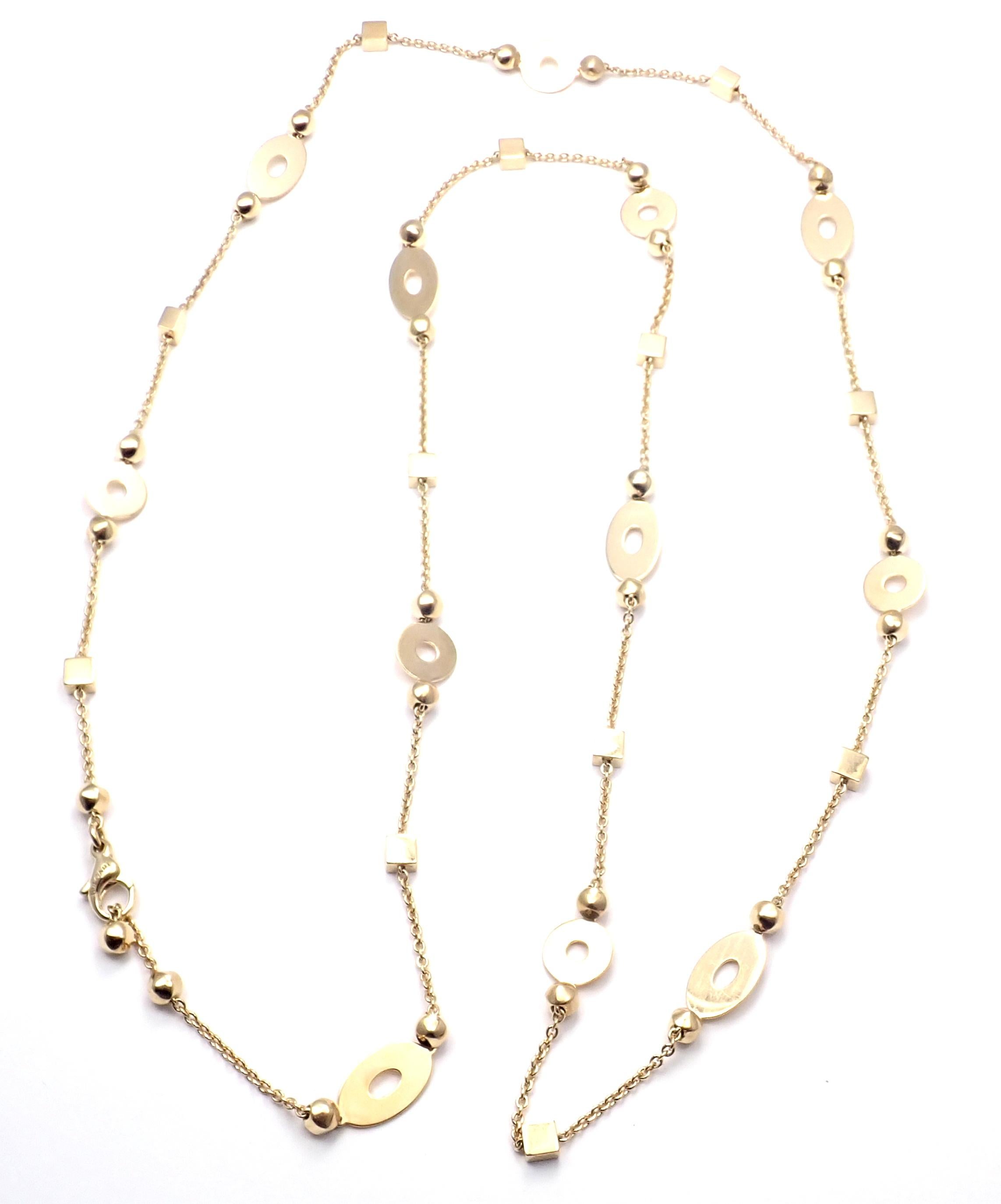 18k Yellow Gold Lucea Link Chain Necklace by Bulgari.
Details:
Length: 36