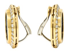 Bulgari 3.60 Carats Diamond Ancient Coin 18 Karat Gold Constantine Monete