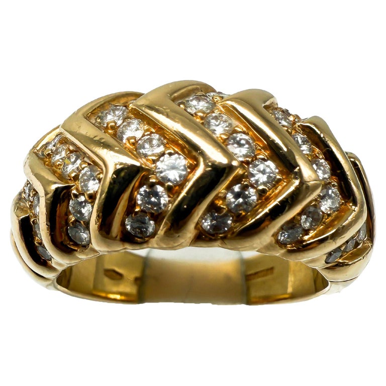 585 Gold Bvlgari Ring 14k Bulgari 6295Ring In 18K Yellow Gold