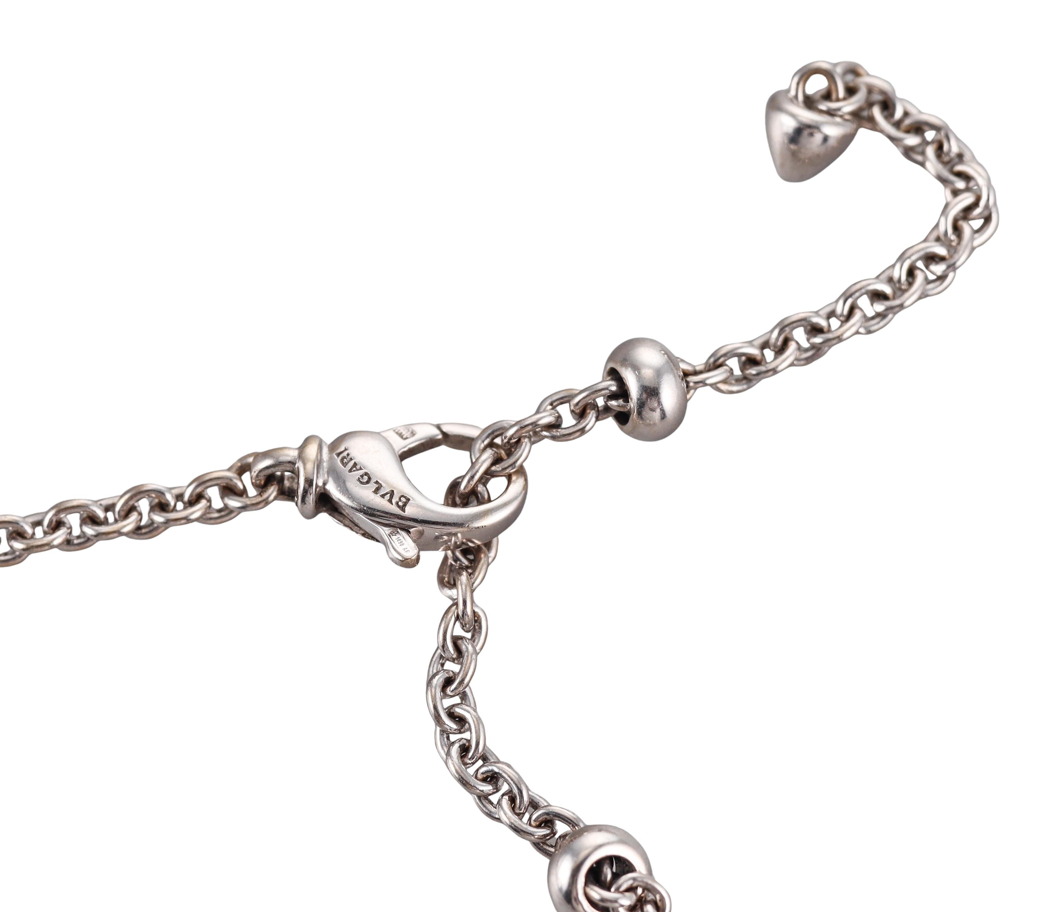 Bulgari Collana con ciondolo in oro con acquamarina da 82 carati in vendita 1