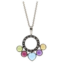Bulgari Allegra 18KT Gold Multi-Gemstone Pendant Necklace