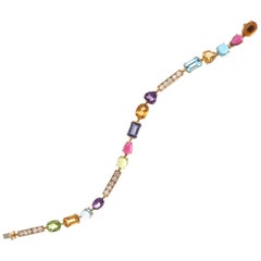 Bulgari Allegra Gemstone Gold Bracelet