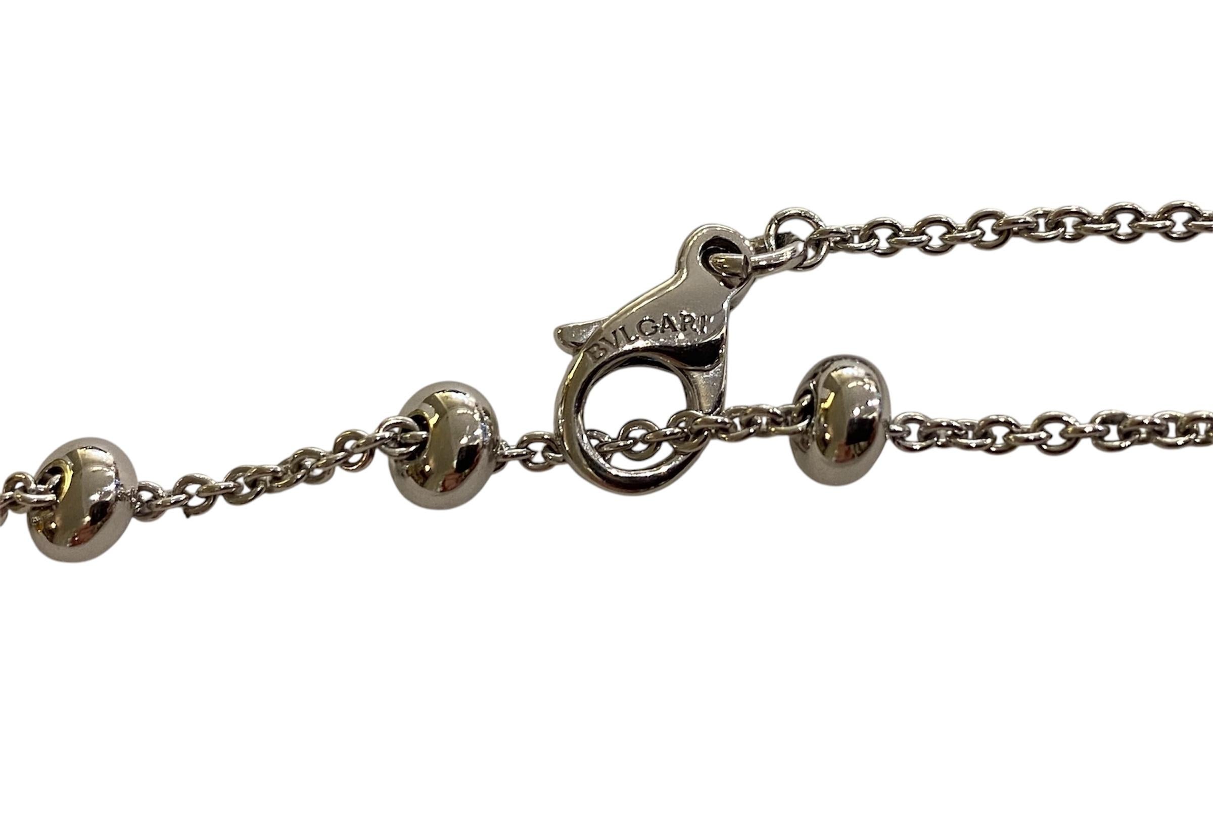 Women's or Men's Bulgari Allegra Necklace with Citrine, Peridot, Topaz, Amethyst and Diamonds For Sale