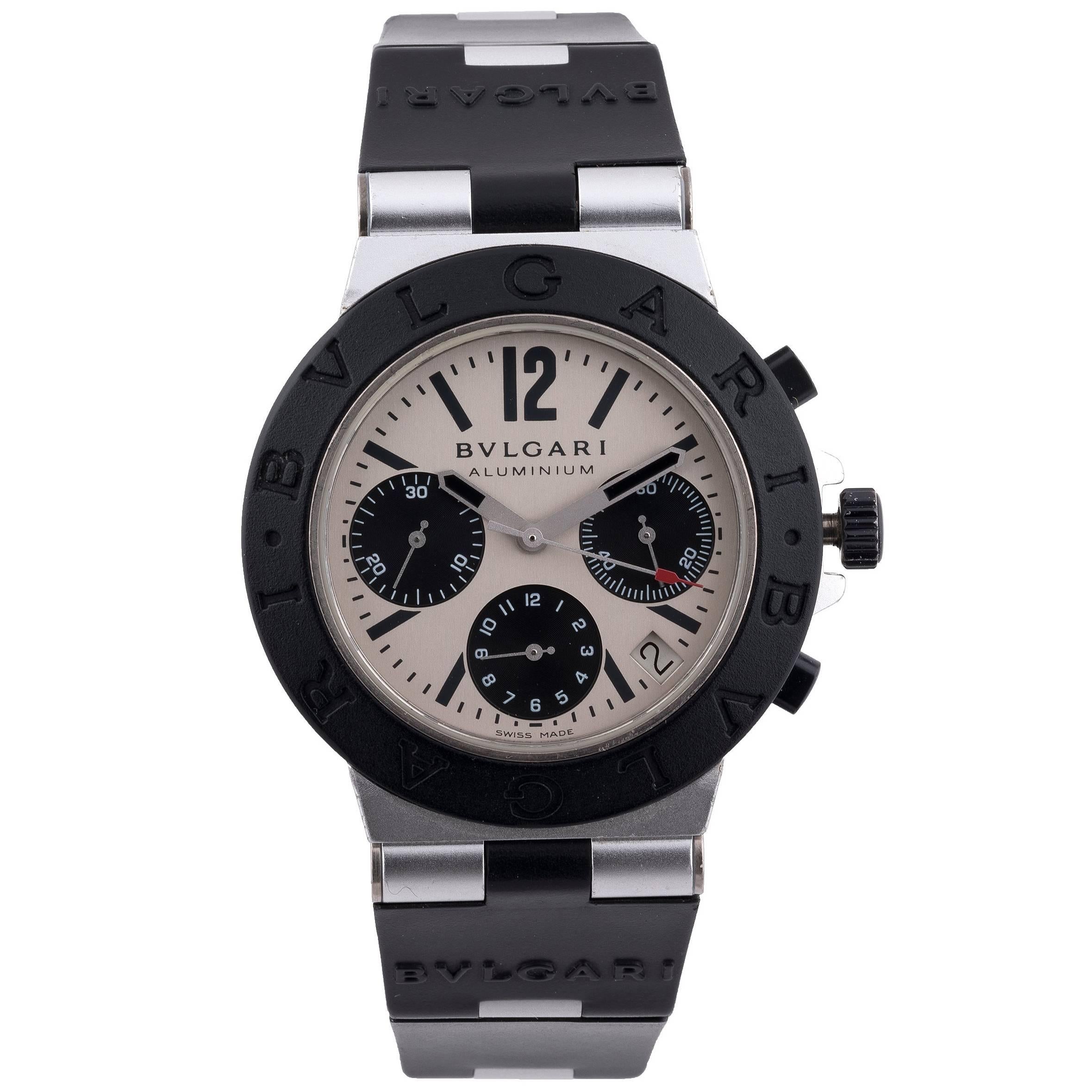 Bulgari Aluminium Diagono Chronograph Automatic Wristwatch