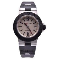 Bulgari Aluminum/Rubber Quartz Watch Ref. AL29A