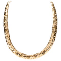 Bulgari Alveare Choker Necklace in 18K Yellow Gold