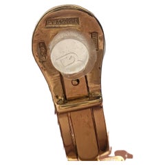 Bulgari Alveare Gold and Steel Hoop Earrings