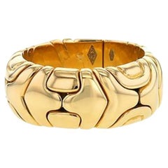 Vintage Bulgari Alveare Gold Band Ring