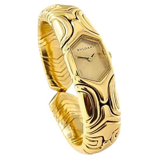 Bulgari Alveare Gold Watch Gold Dial