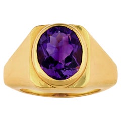 Bulgari Amethyst Ring, 2.54 Carats