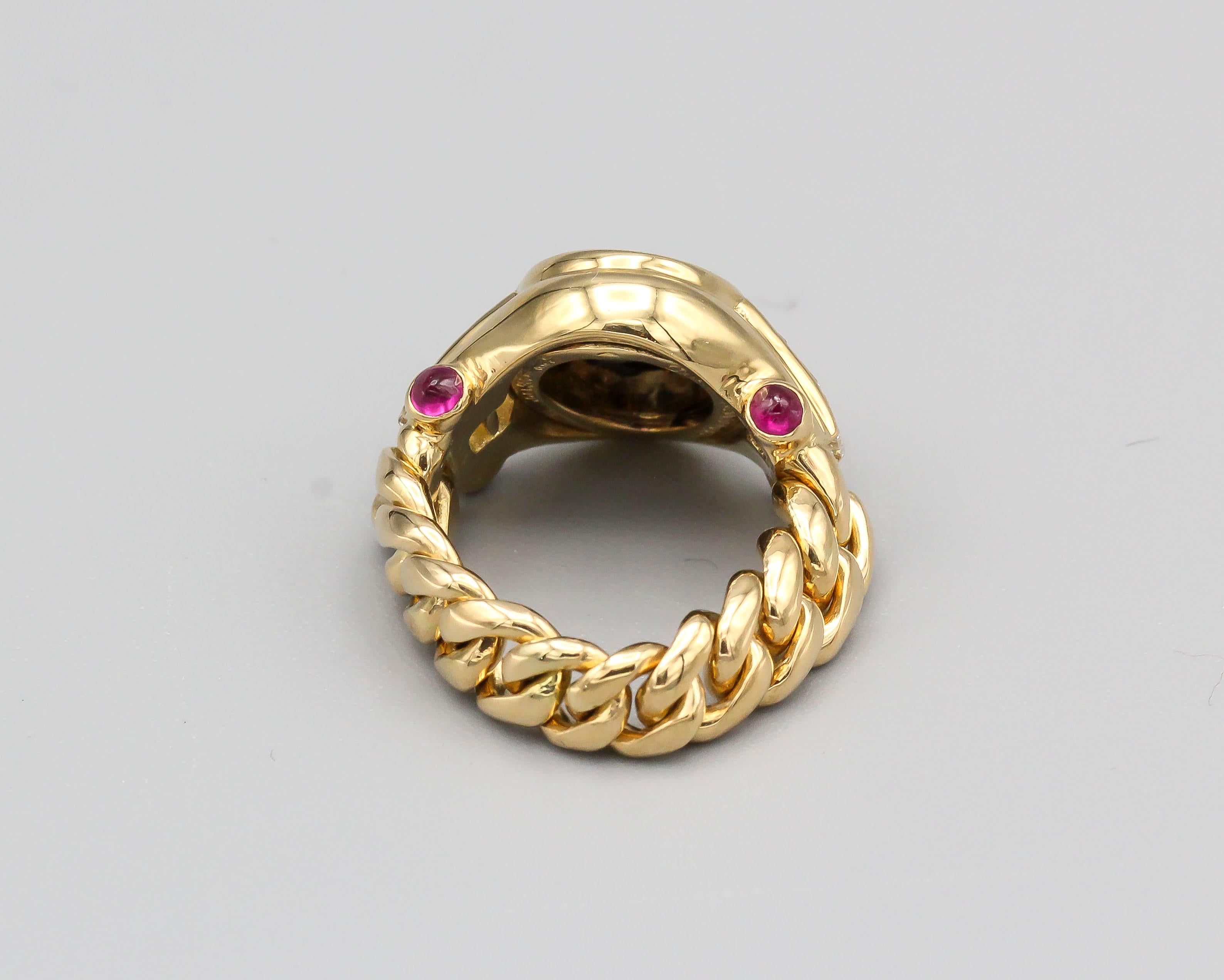 bvlgari monete ring