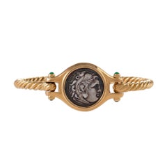 Bulgari Ancient Coin “Monete” Bangle Bracelet