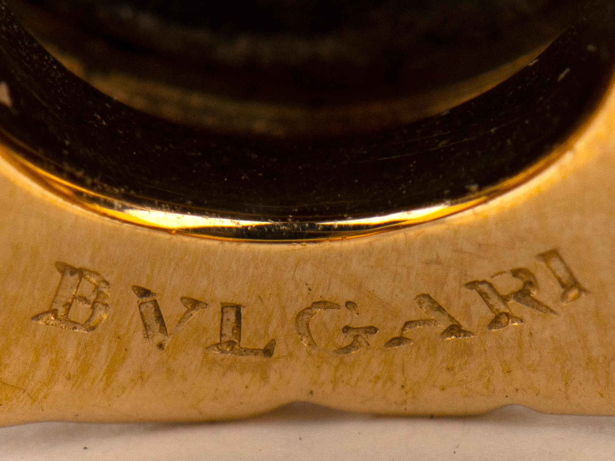 Bulgari Ancient Coin Ring For Sale 2