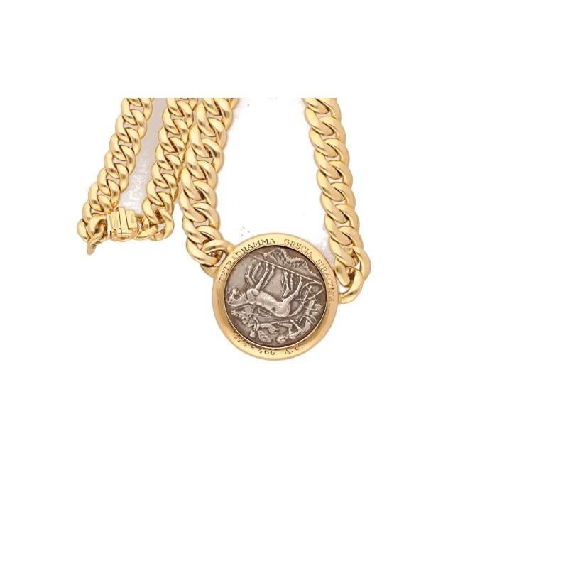 bulgari coin necklace