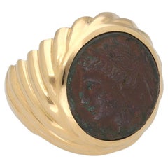 Bulgari Anello Moneta Oro Giallo 18 kt.