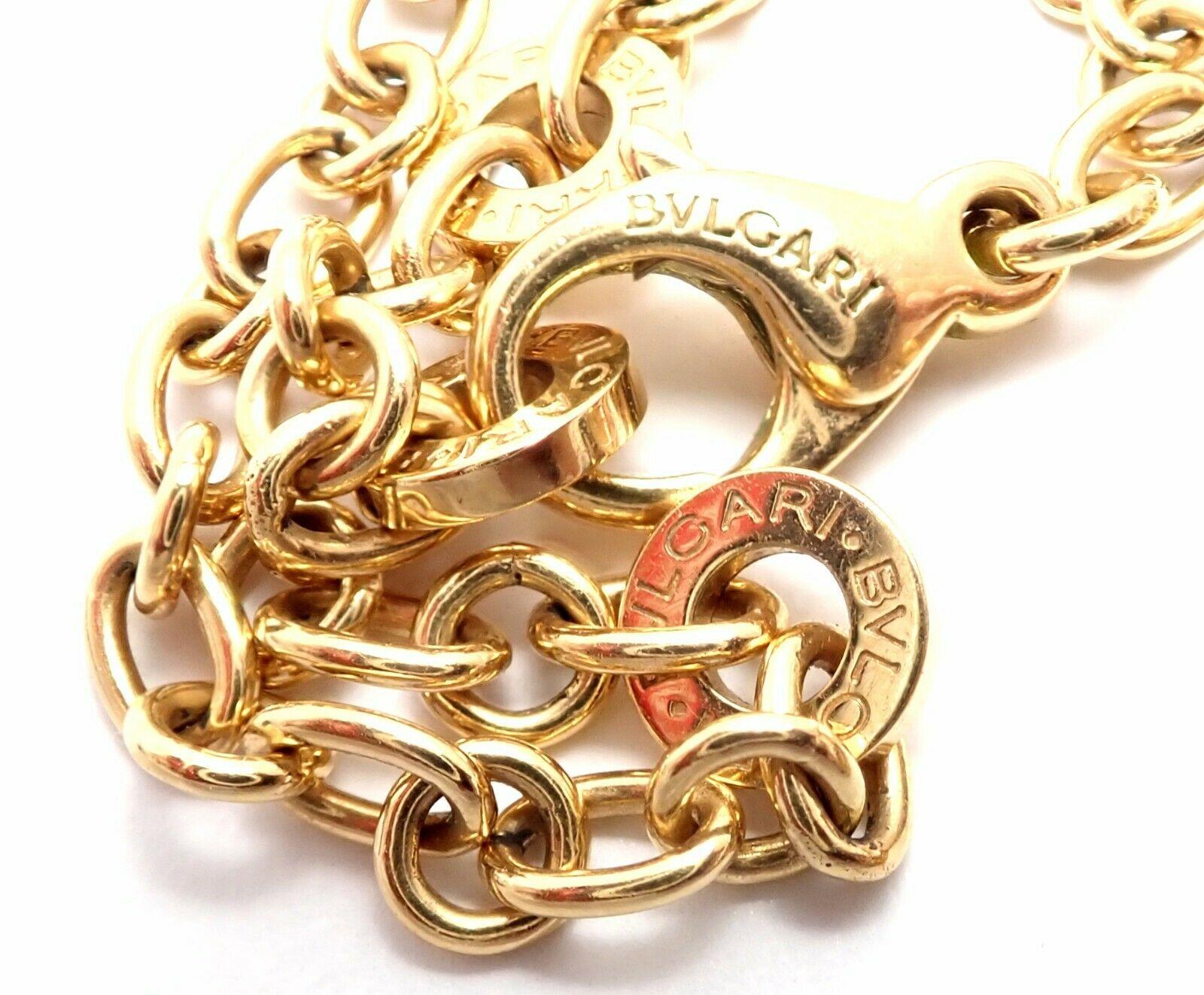 bvlgari pendant gold