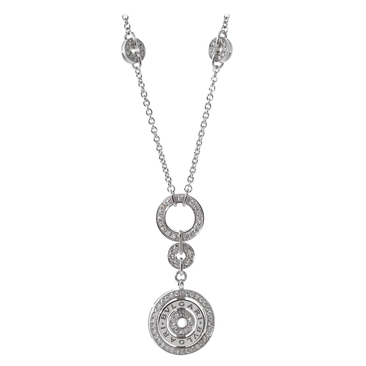 De las mujeres Collar de oro con diamantes Bulgari Astrale